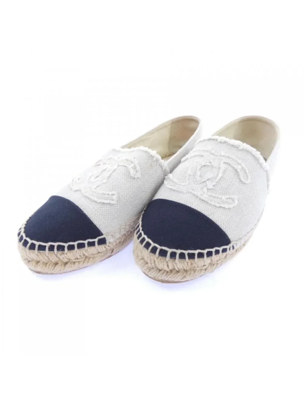 Chanel Espadrilles Shoes Beige